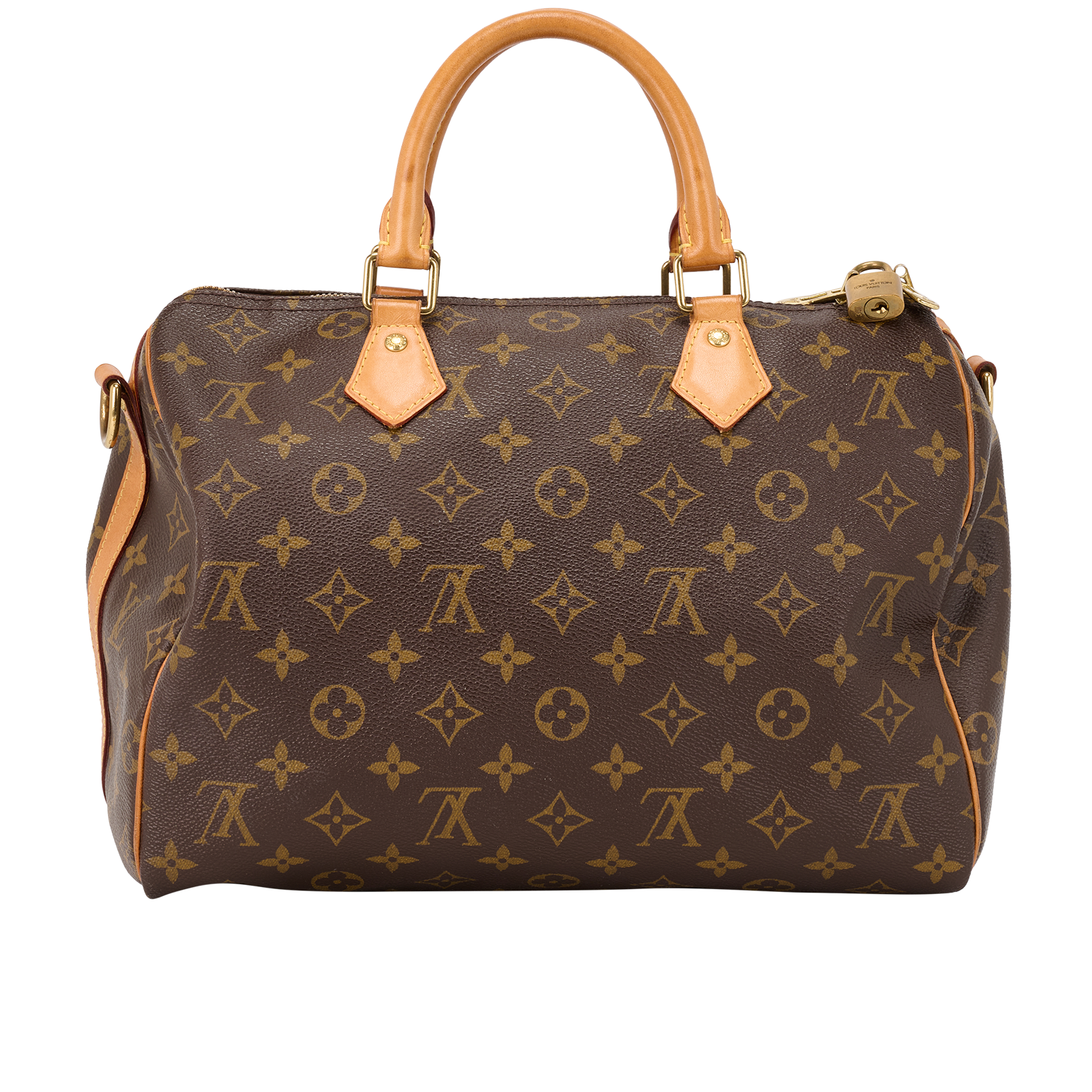 Speedy Bandouliere 30, &pound;895, Handbags, Brown/Tan, Canvas, Back view